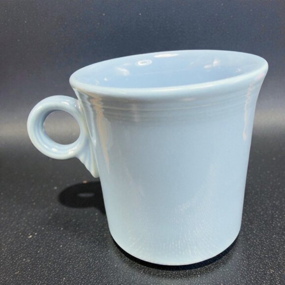 Fiesta Fiestaware USA Coffee Mug Cup Light Blue Stoneware Mug Periwinkle‎ Glaze
